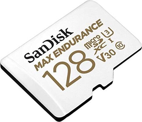 SANDISK 32GB MAX Endurance microSDHC Card with Adapter for Home Security Cameras and Dash cams - C10, U3, V30, 4K UHD, Micro SD Card - SDSQQVR-032G-GN6IA in Saudi Arabia