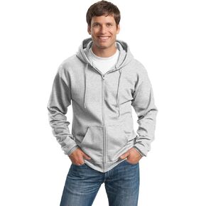 PORT AND COMPANY Tall Full Zip Hooded Sweatshirt (PC90ZHT) in Kuwait