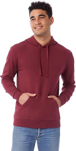 Alternative Men's Hoodie, Eco-Cozy Pullover Lightweight Fleece Hooded Sweatshirt in Saudi Arabia
