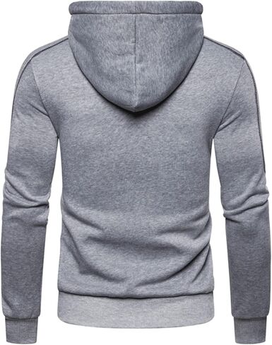 JOHOPROCE Men's Full Zip Cardigan Hoodies Casual Hoodie Lightweight Long Sleeve Sports Hooded Sweatshirts in Kuwait