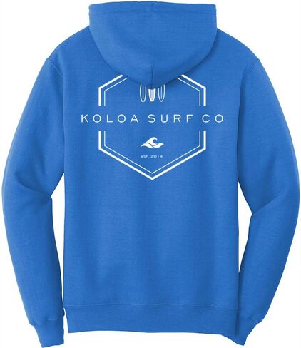 Koloa Surf Men's Lihue Logo Heavyweight Pullover Hoodies in S-5XL in Saudi Arabia