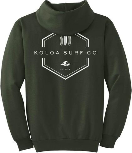 Koloa Surf Men's Lihue Logo Heavyweight Pullover Hoodies in S-5XL in Saudi Arabia