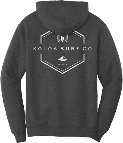 Koloa Surf Men's Lihue Logo Heavyweight Pullover Hoodies in S-5XL in Saudi Arabia