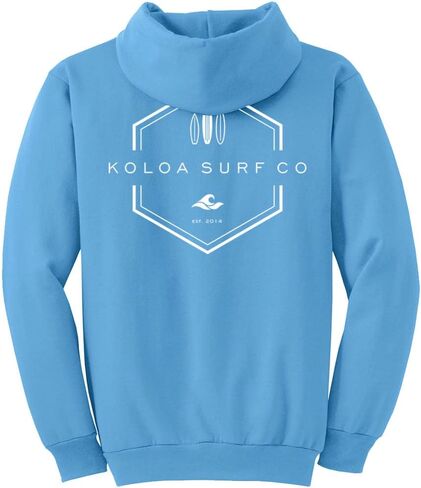 Koloa Surf Men's Lihue Logo Heavyweight Pullover Hoodies in S-5XL in Kuwait