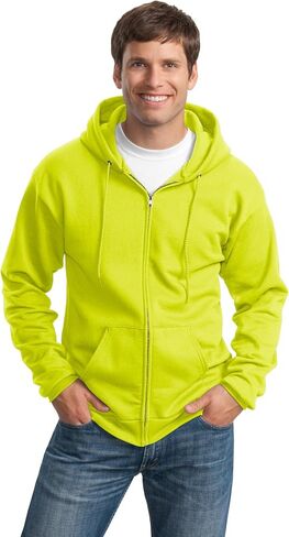 PORT AND COMPANY Tall Full Zip Hooded Sweatshirt (PC90ZHT) in Saudi Arabia