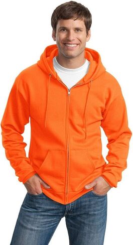 PORT AND COMPANY Tall Full Zip Hooded Sweatshirt (PC90ZHT) in Saudi Arabia