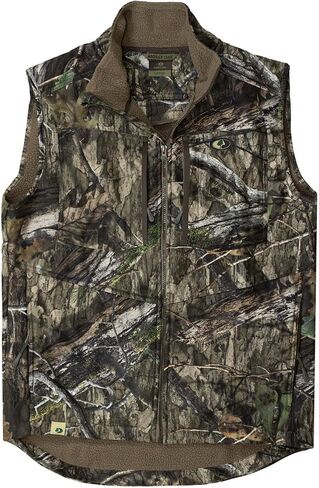 Mossy Oak Sherpa 2.0 Fleece Lined Camo Hunting Vest for Men, Camouflage Clothing in Kuwait