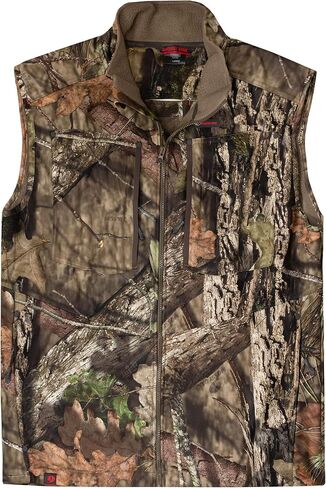 Mossy Oak Sherpa 2.0 Fleece Lined Camo Hunting Vest for Men, Camouflage Clothing in Kuwait
