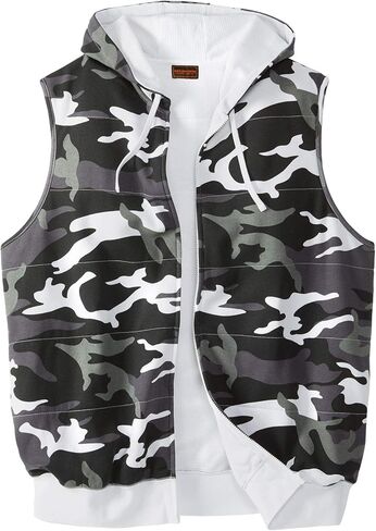 Boulder Creek by KingSize Men's Big & Tall Tall Thermal-Lined Fleece Vest in Kuwait