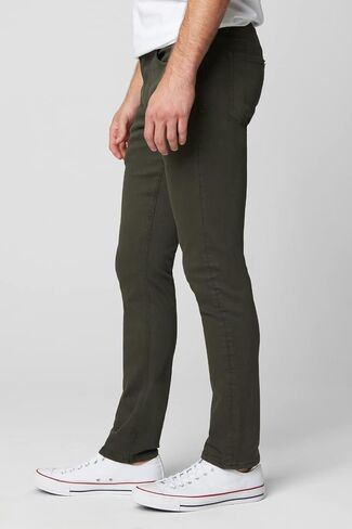 [BLANKNYC] Men's Wild Woodsman Wooster Slim Fit Twill Pants, Olive, 34 in Saudi Arabia