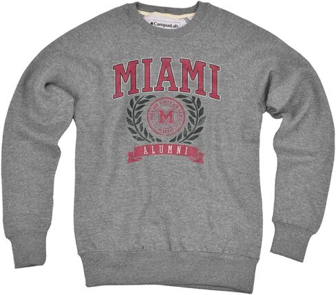 Miami University (Ohio) Classic Alumni Seal Unisex Adult Crewneck Sweatshirt in Kuwait