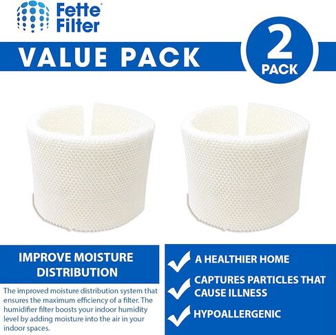 Fette Filter - MAF1 Humidifier Wicking Filter Compatible with AIRCARE Essick Air MAF1 for humidifier Model Numbers MA0950, MA1200, MA1201, MA09500, MA12000, MA12001, MA12010 in Saudi Arabia