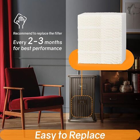 Ximoon 1043 Super Wick humidifier Filter Replacement for Essick Air EP9 EP9R EP9500 EP9700 800821000 826000 826600 826800 826900 831000 Series Humidifiers-1 Pack in Kuwait