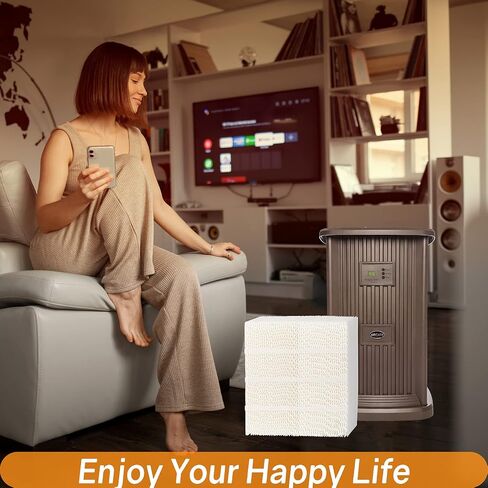 Ximoon 1043 Super Wick humidifier Filter Replacement for Essick Air EP9 EP9R EP9500 EP9700 800821000 826000 826600 826800 826900 831000 Series Humidifiers-1 Pack in Kuwait