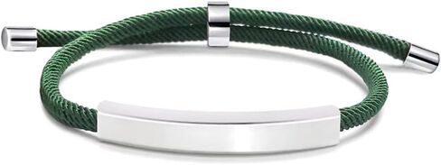 ZKXXJ Personalized WWJD HWLF Bracelet for Him Her Stainless Steel Adjusted Cord What Would Jesus Do He Would Love First Bracelets Inspirational Religious Reminder Jewerly Gift for Men Women in Saudi Arabia