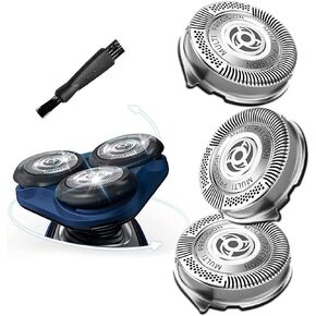 SH50/52 Replacement Heads for Philips Norelco electric razor Shavers Replacement Blades Head Series 5000 (S5xxx) AquaTouch (S5xxx),PowerTouch (PT8xx, PT7xx) Upgrade OEM SH50 Heads shaving 3Pack in Saudi Arabia