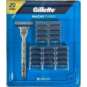 Gillette Mach3 Turbo 20 Cartridges in Kuwait