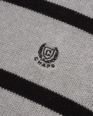 Chaps Men's Sweater - Midweight Classic Fit Cotton Crewneck Striped Pullover Sweater for Men (S-2XL) in Kuwait