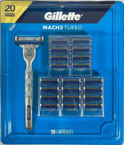 Gillette Mach3 Turbo 20 Cartridges in Kuwait