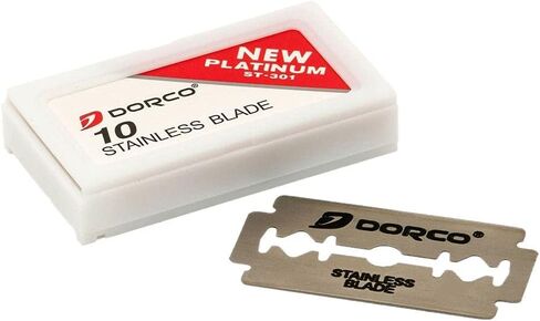 دوركو ST301 شفرات حلاقة مزدوجة الحواف بلاتينيوم 100 قطعة in Kuwait