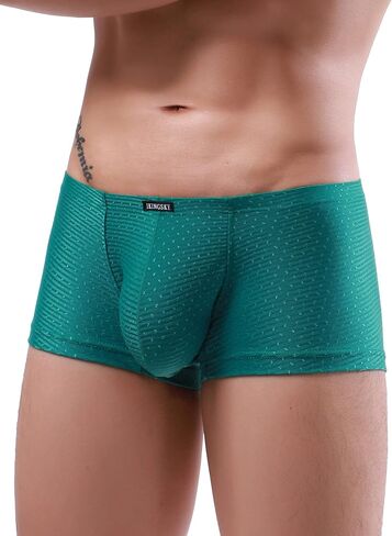 iKingsky Men's Four Way Stretch Bulge Boxer Briefs Sexy Low Rise Pouch Shorts Soft Underpanties for Men in Saudi Arabia