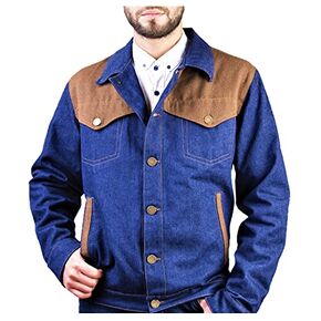 Alpaca Denim Jacket for Men. Only Denim with Alpaca Jacket worldwide! 100% Peruvian Alpaca. US size chart for a great fit! in Saudi Arabia