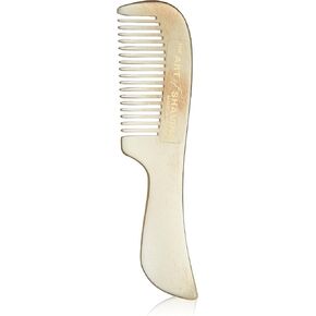 The Art of Shaving Mustache Comb - Handmade Natural Horn Comb, Contains Keratin to Smooth Hair and Promote Shine in Kuwait
