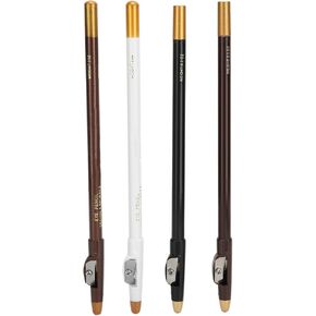 4pcs Barber Pencil with Built-in Sharpener Edge Hairline shaver Trace Pencils,Haircut and Beard Tracer Pencil For Haircut Styling & Beard Shaping in Saudi Arabia