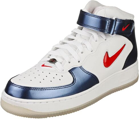 Nike Mens Air Force 1 Mid QS DH5623 101 Independence Day - Size 9 in Saudi Arabia
