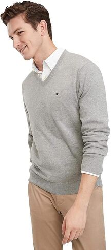Tommy Hilfiger Men's Cotton V Neck in Saudi Arabia