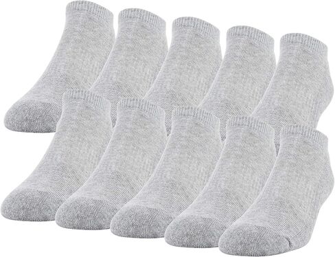Gildan Men's Active Cotton No Show Socks, 10-Pairs in Saudi Arabia