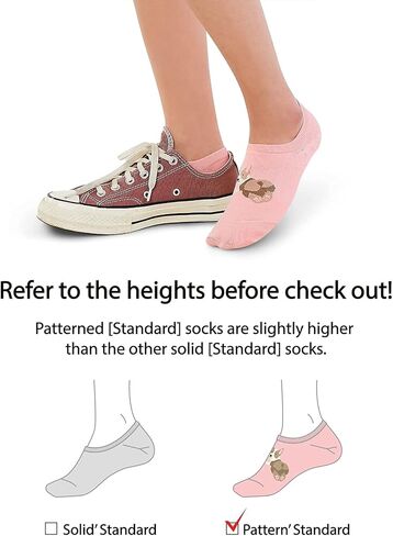 MONFOOT Women's and Men's 10-Pairs Breathable No-Show Non-slip Socks in Saudi Arabia