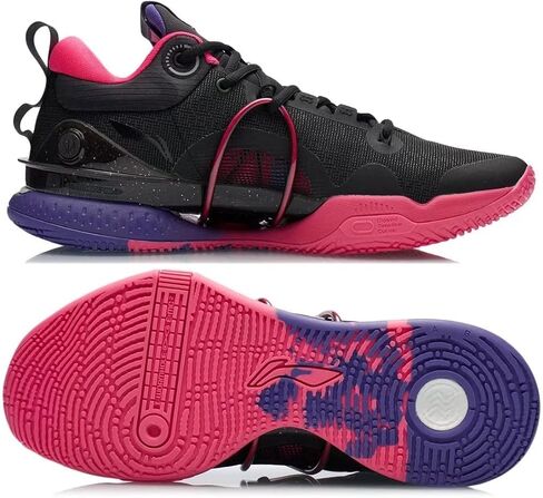 LI-NING سلسلة السرعة الرجال أحذية كرة سلة احترافية يمكن ارتداؤها المضادة للانزلاق بطانة أحذية رياضية أحذية رياضية ABAP071 ABAP069 ABAQ001 ABAQ065 in Kuwait
