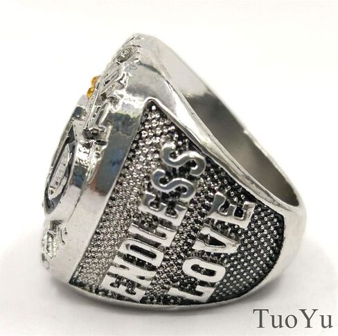 TuoYu Worlds Greatest DAD My #1 HERO Endless Love Ring Fathers Day Birthday Xmas Gift in Saudi Arabia