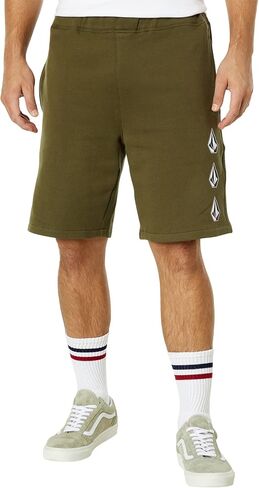 Volcom Men's Iconic Stone Fleece 20" SweatShorts in Kuwait