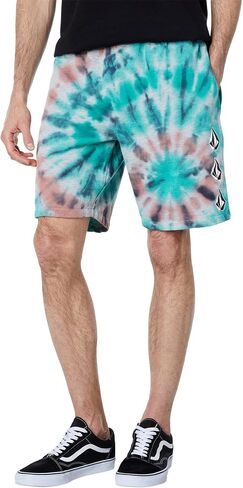 Volcom Men's Iconic Stone Fleece 20" SweatShorts in Kuwait