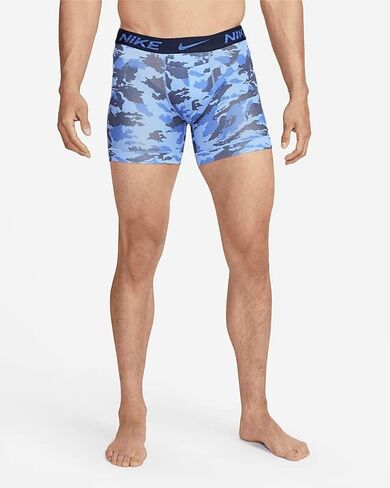 Nike Dri Fit Reluxe 2 Pack Camo Men's Boxer Briefs Size L in Saudi Arabia
