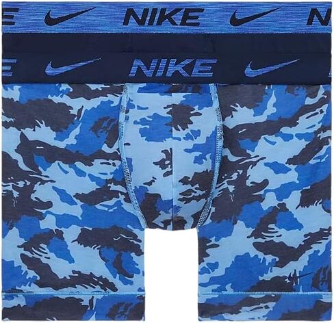 Nike Dri Fit Reluxe 2 Pack Camo Men's Boxer Briefs Size L in Saudi Arabia