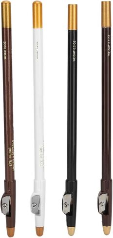 4pcs Barber Pencil with Built-in Sharpener Edge Hairline shaver Trace Pencils,Haircut and Beard Tracer Pencil For Haircut Styling & Beard Shaping in Saudi Arabia