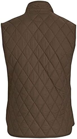 Men's Yellowstone Brown Quilted Lightweight Cow Boy Vest in Kuwait