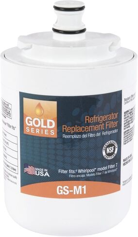 Gold Series GS-M1 Refrigerator Water Replacement Filter, Fits Maytag UKF7003, Whirlpool EDR7D1 FILTER 7 in Saudi Arabia