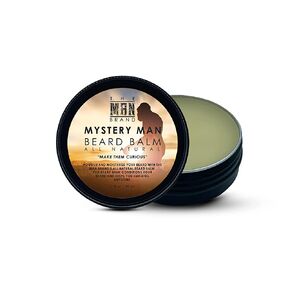 Beard Balm for Men - Natural Beeswax Based Conditioning Balm for Beard Care - Scented Beard Balm for Styling in a Round Screw Top Tin (BUSINESS AS USUAL, 1 oz / 30 ml) in Kuwait