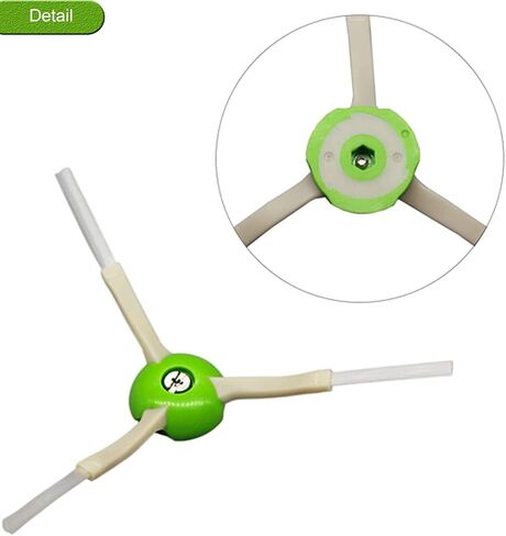 Fuyoda 2 Set Replacement Parts Roller Brushes Compatible for iRobot Roomba E&I Series J7 J7+ i7 i7+ i3 i4 i6 i6+ i8 i8+Plus E5 E6 E7 Vacuum Cleaner Replacement Parts Accessory, Rubber Brush in Kuwait