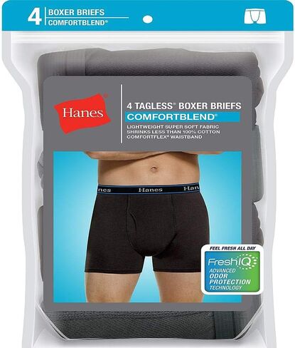 Hanes boxer briefs Tagless ComfortBlend in Saudi Arabia