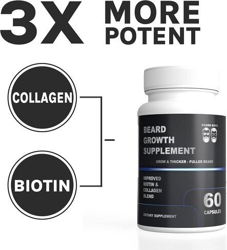 Beard Boys Beard Growth Kit - Beard Growth Oil - Beard Growth Roller - Beard Growth Vitamins - Beard Roller 0.25mm - Best Beard Growth Kit - Thicker Beard - (BB BGK) in Saudi Arabia