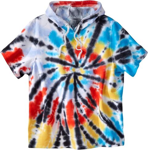 Liberty Blues by KingSize Men's Big & Tall Short-Sleeve Hoodie in Saudi Arabia
