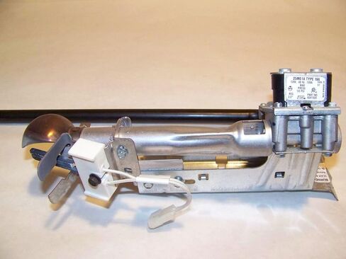 Whirlpool W10823508 Dryer Burner and Gas Valve Assembly Original Equipment (OEM) Part, Silver in Saudi Arabia