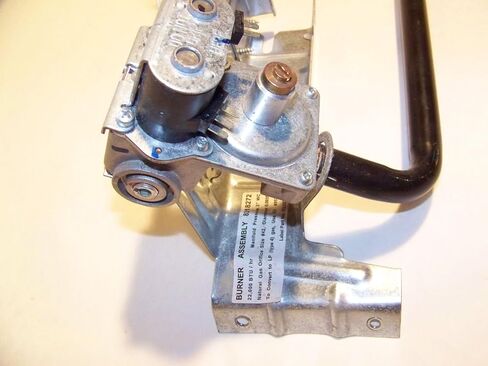 Whirlpool W10823508 Dryer Burner and Gas Valve Assembly Original Equipment (OEM) Part, Silver in Saudi Arabia