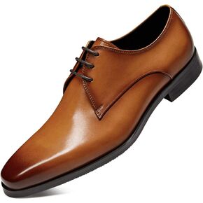 FRASOICUS Mens Oxford Shoes Leather Dress Shoes