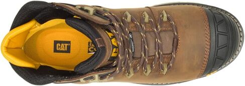 Caterpillar Excavator Superlite Waterproof Thinsulate Carbon Composite Toe Work Boot Men Dark Brown in Saudi Arabia